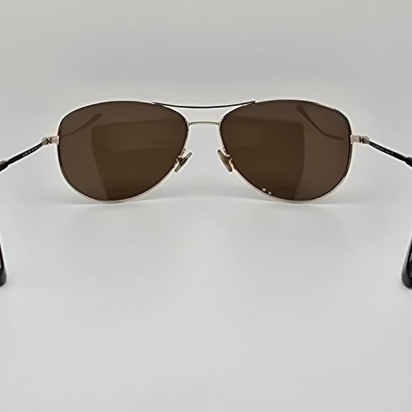 Kate Spade Ally P/S Gold Frame Polarized Brown Lens Aviator Sunglasses 60-15-135 - Picture 4 of 13